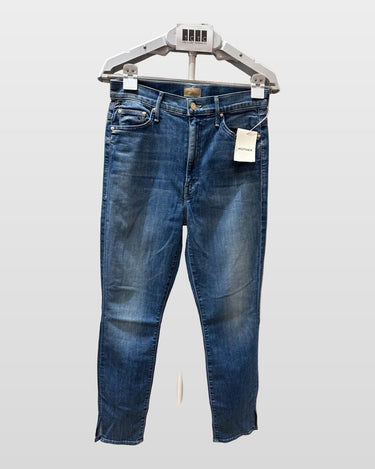 MOTHER The Swooner Ankle Slice Skinny Jeans in I Wet My Plants sz 28