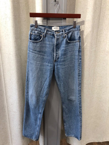 AGOLDE Medium Wash Straight Leg Jeans sz 27