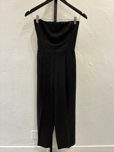 Topshop Strapless Wide Leg Jumpsuit sz 0