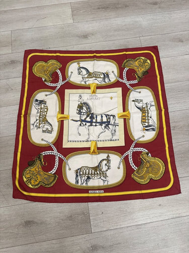 Hermès Grand Apparat Silk Scarf 90