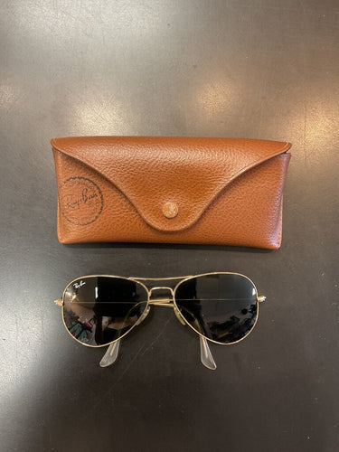 Ray-Ban Aviator Sunglasses with Case as-is
