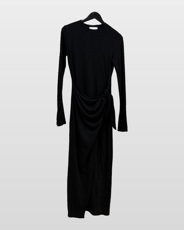 Marant Étoile Lisy Black Long-Sleeve Dress sz 36