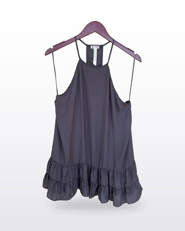 Free People Tiered Ruffle Mini Dress sz XS / TP