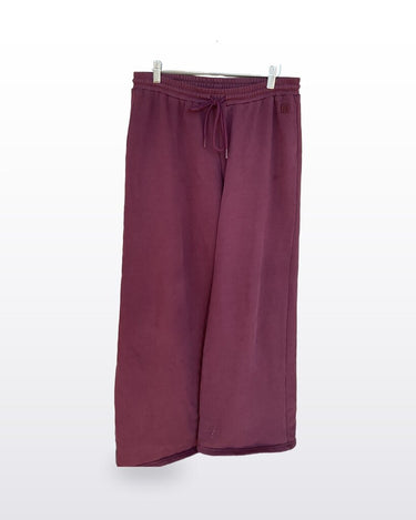 Princess Polly Burgundy Wide Leg Sweatpants as-is sz 6