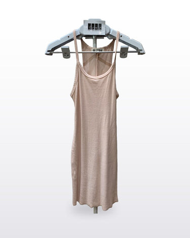 Éterne Ribbed Racerback Mini Dress sz S