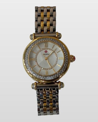 Two-Tone Diamond Caber Mid Watch