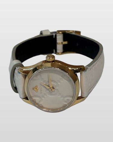 Gucci G-Timeless Guccissima Leather Watch