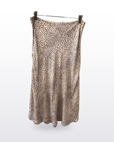 Cotton Candy LA Animal Print Midi Skirt sz M