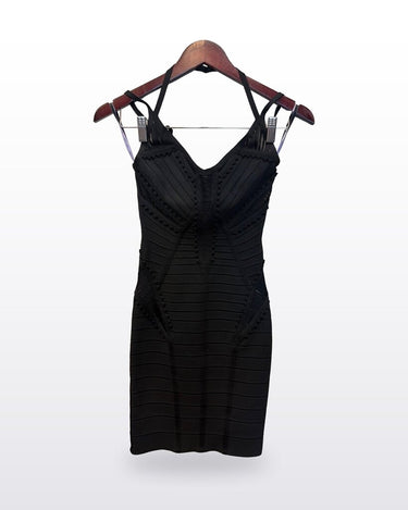 Hervé Léger Albizia Bandage Dress sz XS