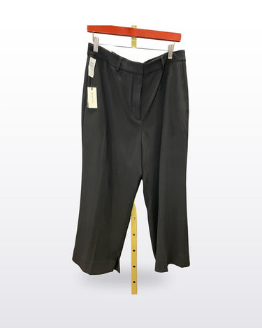 Babaton Black Cropped Tailored Pants sz 12