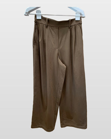 lululemon Brown Wide-Leg Trousers sz 6