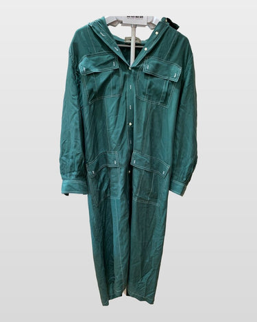 The Great. Long Sleeve Contrast Stitch Jumpsuit sz 1