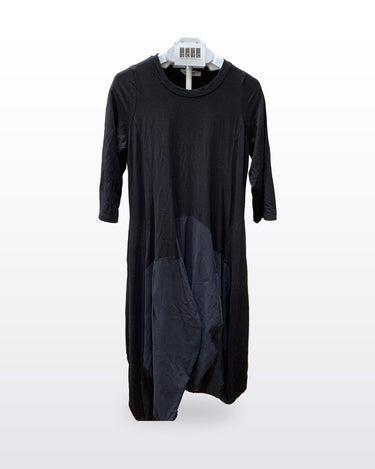 Tekbika by Alembika Black Long Sleeve Cocoon Dress sz 2