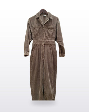 BDG Corduroy Long-Sleeve Jumpsuit sz S-P