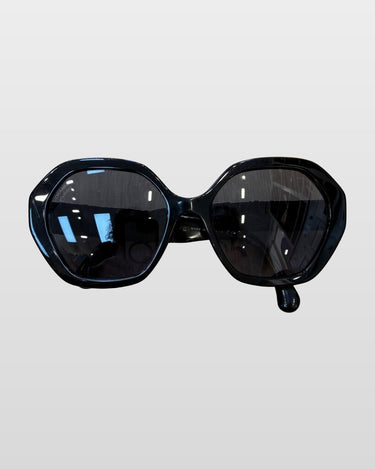 Chanel 5475-Q Hexagonal Quilted Leather Sunglasses