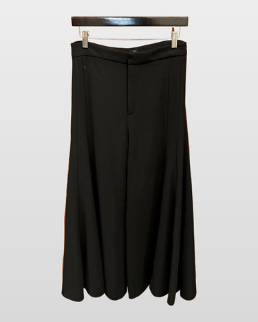 Zara Woman Black Wide Leg Pants sz M