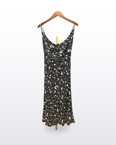Wilfred Floral Midi Slip Dress sz M