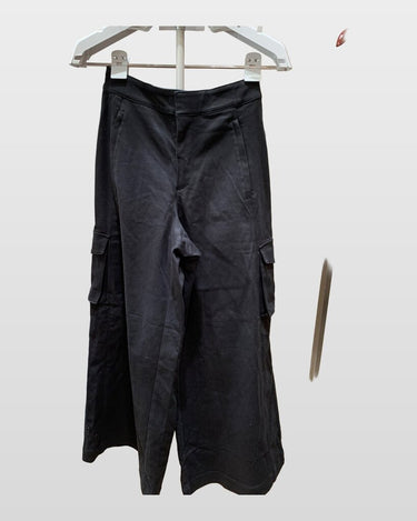 Alo Yoga Black Wide Leg Cargo Pants sz S