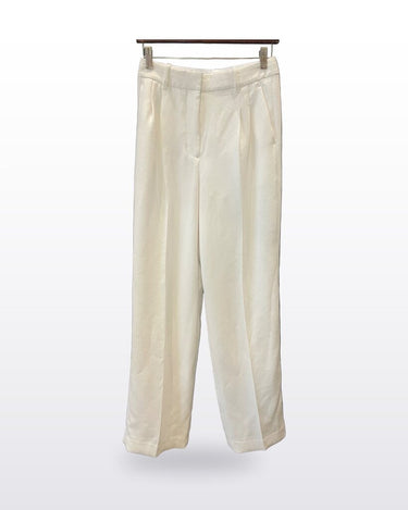 Aritzia The Effortless Pant in White Size 4 sz 4