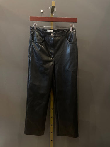 Wilfred Melina Faux Leather Cropped Pants Size 4 sz 4
