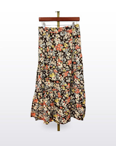 The Great. Floral Tiered Maxi Skirt sz 3