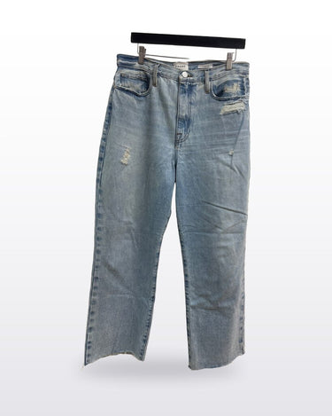 FRAME Le Jane Crop Straight-Leg Jeans sz 31