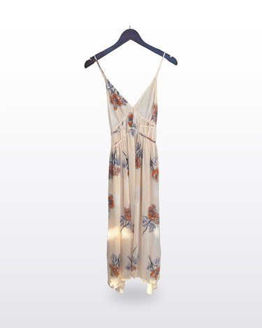 ASTR The Label Floral Spaghetti Strap Maxi Dress sz S