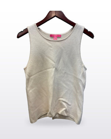Lilly Pulitzer Cashmere Knit Sleeveless Tank Top sz S
