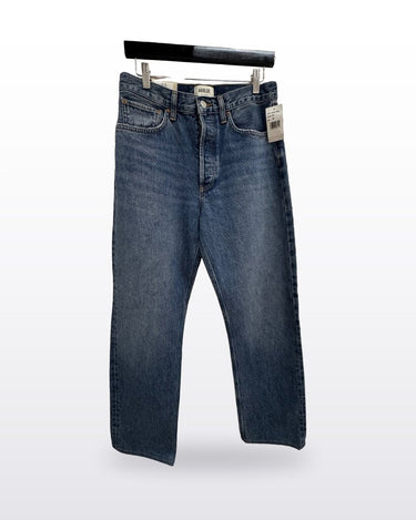 AGOLDE Kelly Jean High Rise Relaxed Straight in Essence sz 27