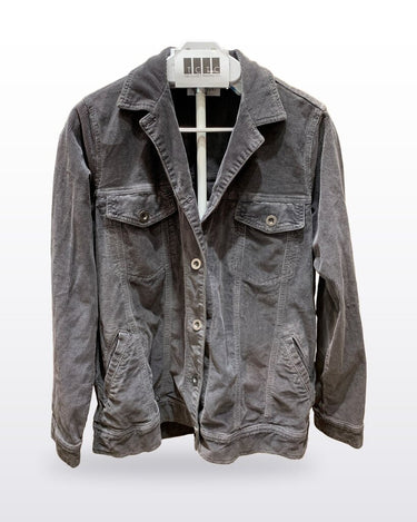 Bella Dahl Grey Corduroy Trucker Jacket sz Xs/s?