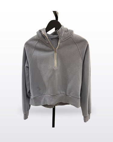 Restore Half Zip Cropped Hoodie