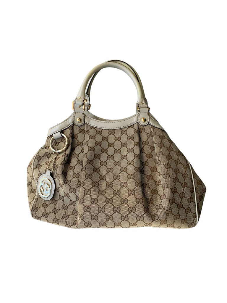 Gucci Monogram Sukey Handbag
