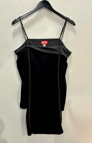 Diesel Cold-Shoulder Long Sleeve Mini Dress sz XS