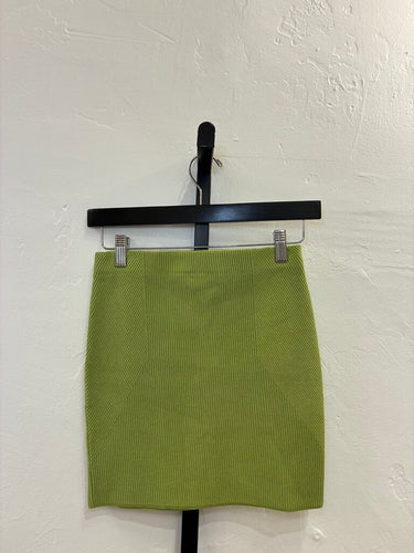 Gauge 81 Ribbed Green Skirt Size S