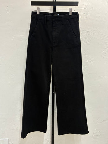 Mother Black Wide Leg Jeans sz 27