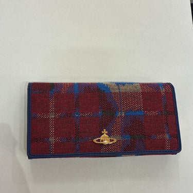 Vivienne Westwood Plaid Pattern Wallet