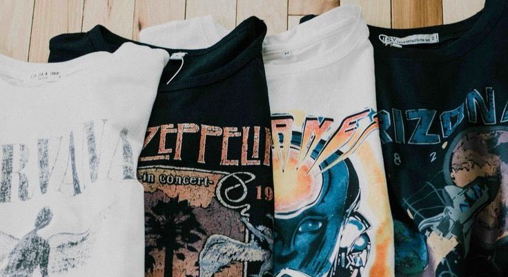 DIY Distressed Band Tee
