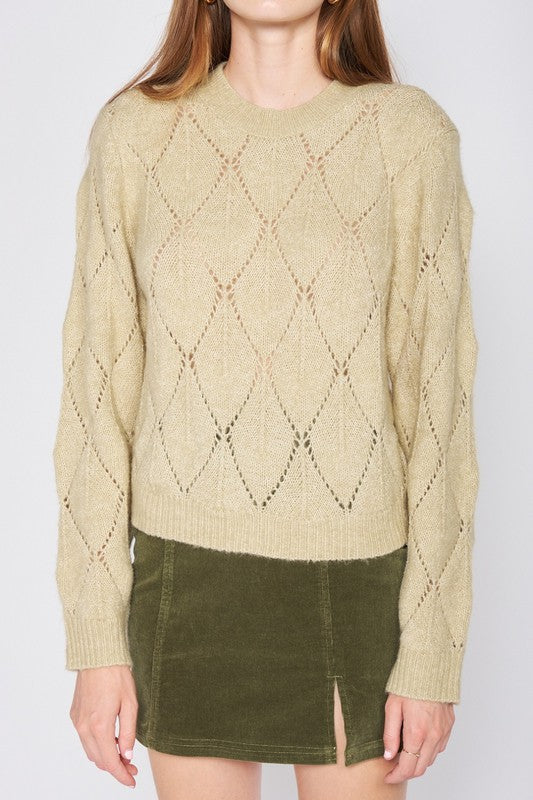 Deka Mock Neck Sweater