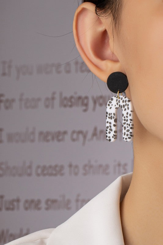 Stevie Arch Drop Earrings