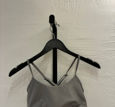 Alo Yoga Grey Intrigue Sports Bra - Size M