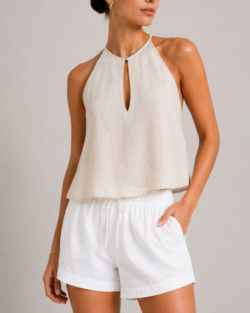 Onia Keyhole Halter
