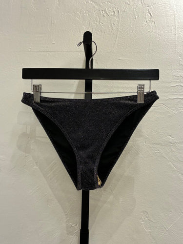 Ramy Brook Isla Sparkle Knit Bikini Bottom sz M