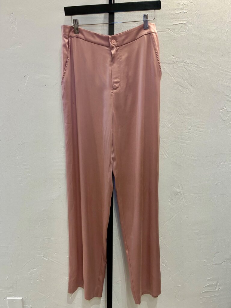 Equipment Femme Satin Wide Leg Pants sz 8