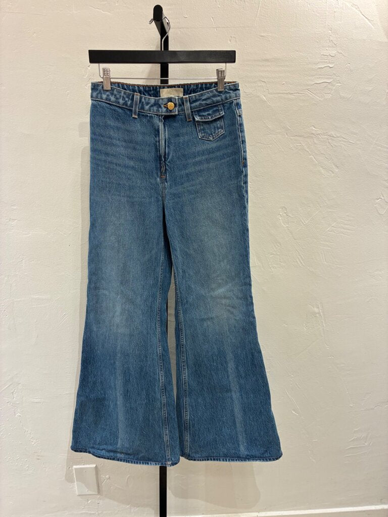 Ulla Johnson Blue Flare Jeans sz 29