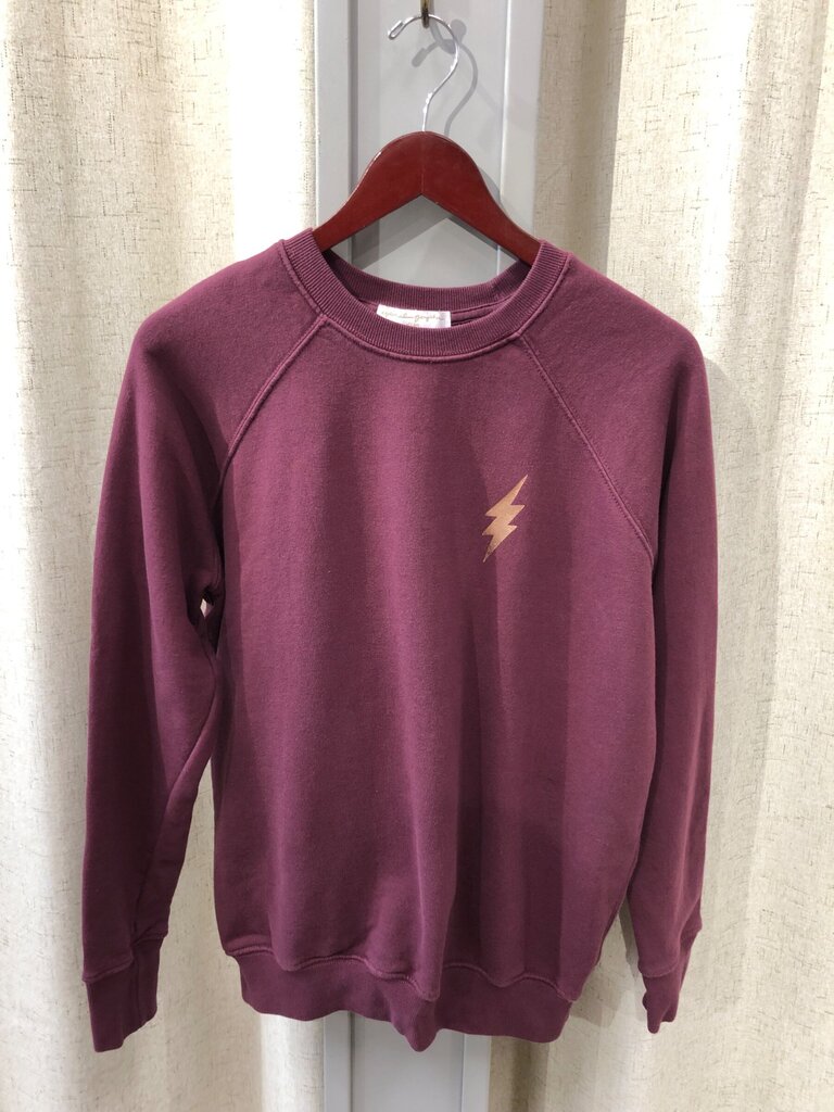 Spiritual Gangster Peace Love Light Crewneck Sweatshirt sz Medium
