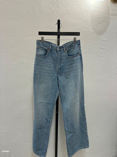 Denim Forum High-Rise Straight Leg Jeans sz 30