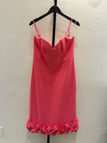 NBD Sweetheart Ruffle Hem Mini Dress sz XL