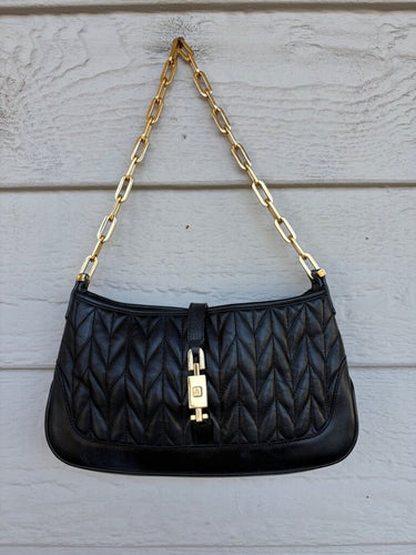 Gucci Quilted Leather Chain Shoulder Bag