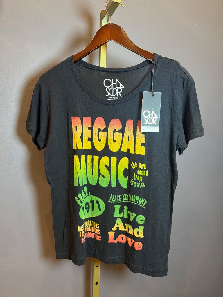 Chaser 'Reggae Music' Graphic Tee sz XS