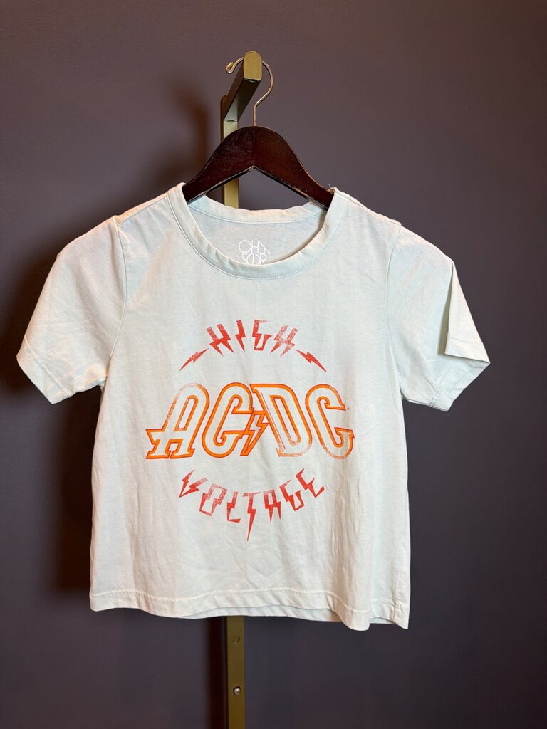 Chaser AC/DC High Voltage Tee - Ballad Blue sz XS